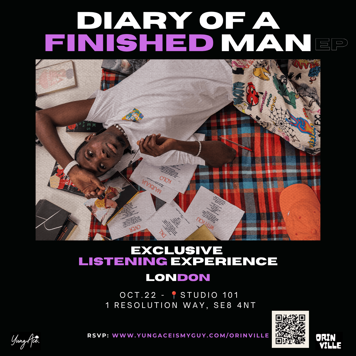 Diary of a Finished Man EP — Exclusive Listening Experience